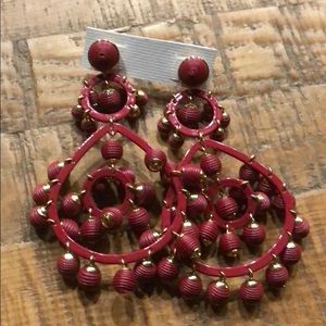 Statement earrings. NWOT